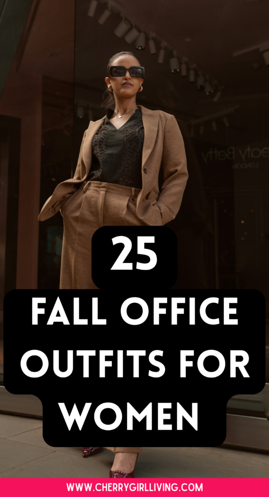 fall office outfits for women