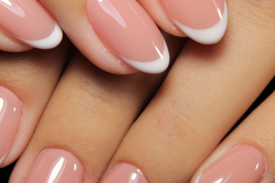 cute french tips nail ideas