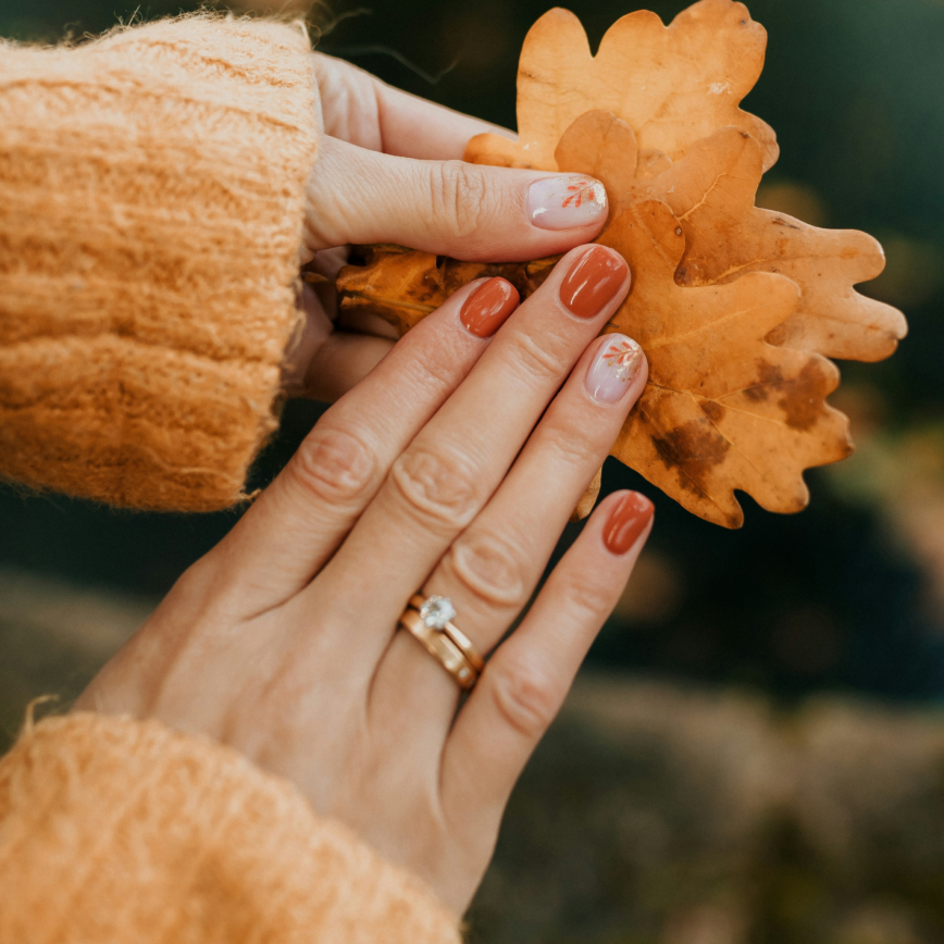 cute fall nail ideas