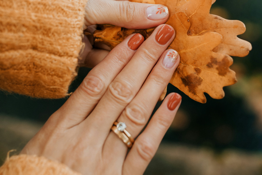 cute fall nail ideas