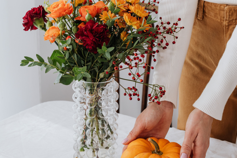 fall table centerpieces
